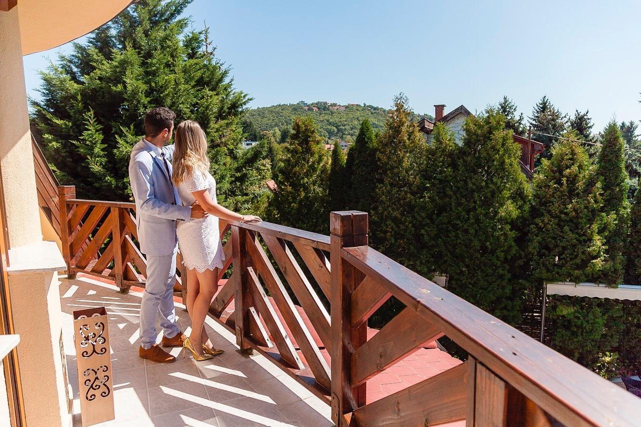 Villa Rosa Boutique Hotel Budapest Bagian luar foto